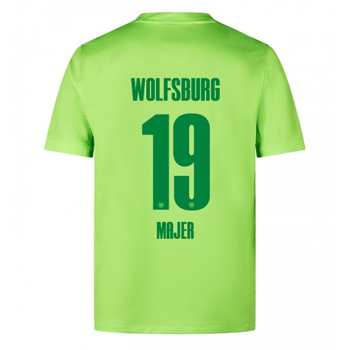 Fotballdrakt Herre Wolfsburg Lovro Majer #19 Hjemmedrakt 2024-25 Kortermet